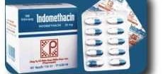 Gout Medication Indomethacin Pack Shot