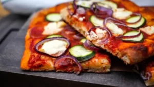 Vegetarian Zucchini Pizza for Gout