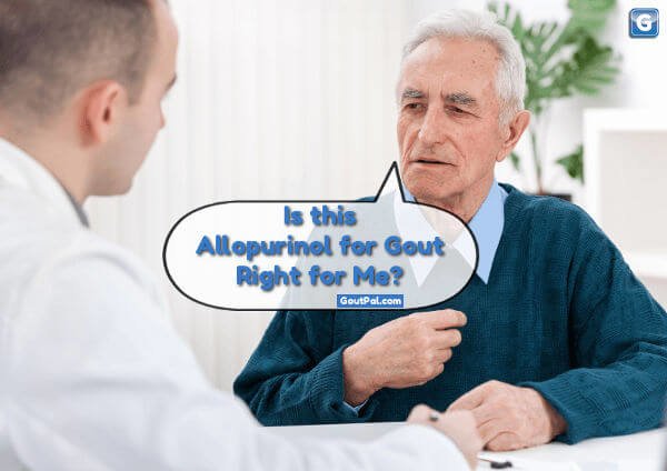 can i take allopurinol during gout attack