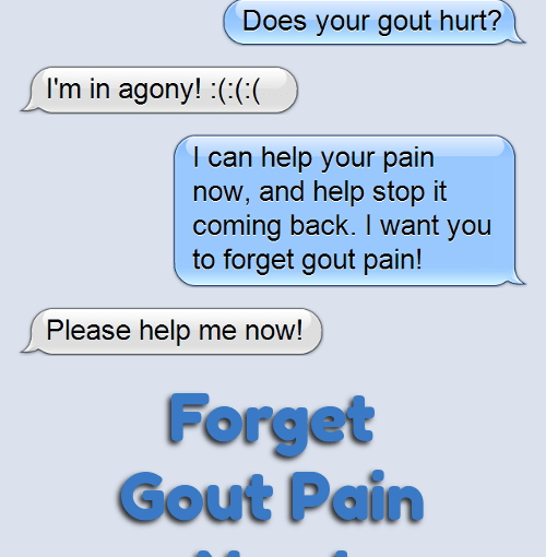 Forget Gout Pain Now image