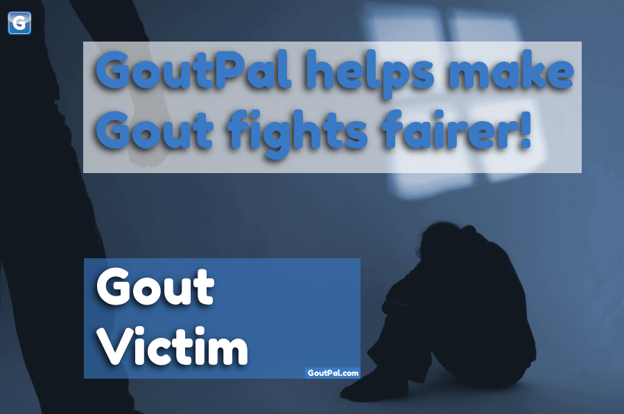 Gout Victim image