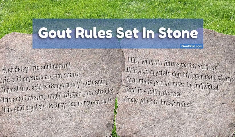 Gout Rules Set In Stone media