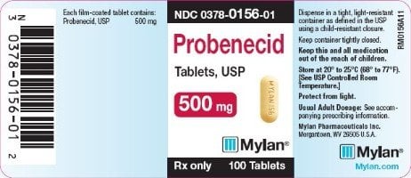 Probenecid for Gout package